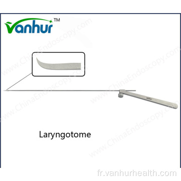 EN T Instruments chirurgicaux Laparoscopique Laryngotome